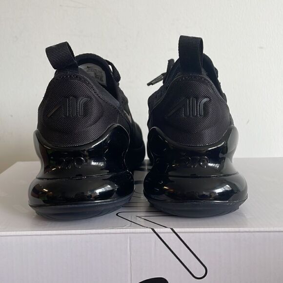Nike Air Max 270 Black USA Women Size 6.5/UK 4/EU 37.5(AH6789-006) - Picture 11 of 13